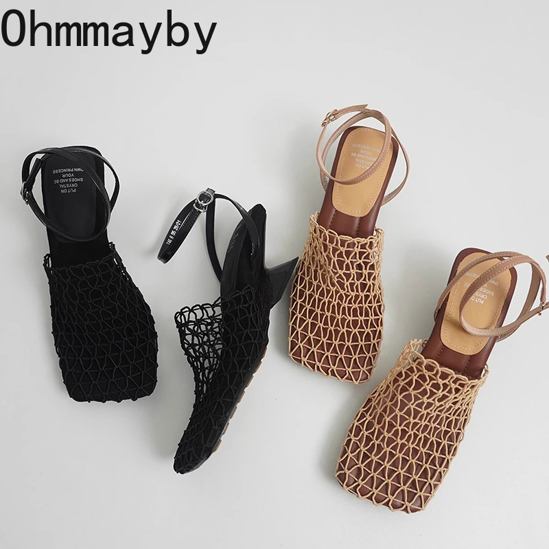 Women'S Fashion Designer Clothes - 디자이너 명품 속이 빈 여성 샌들