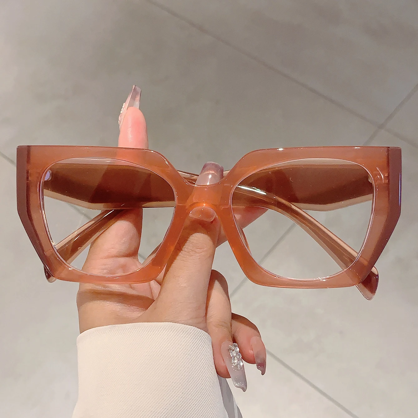 Women'S Fashion Glasses Non Prescription - GM LUMIAS 대형 여성 안경 패션