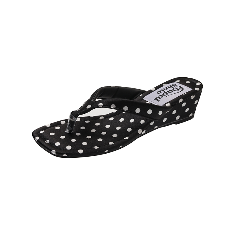 Women'S Fashion Designer Clothes - 2026 디자이너 폴카 도트 여성 슬리퍼