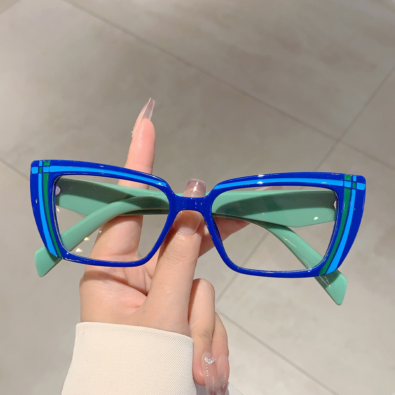 Women'S Fashion Glasses Non Prescription - KAMMPT 여성용 빈티지 고양이 눈 안경,