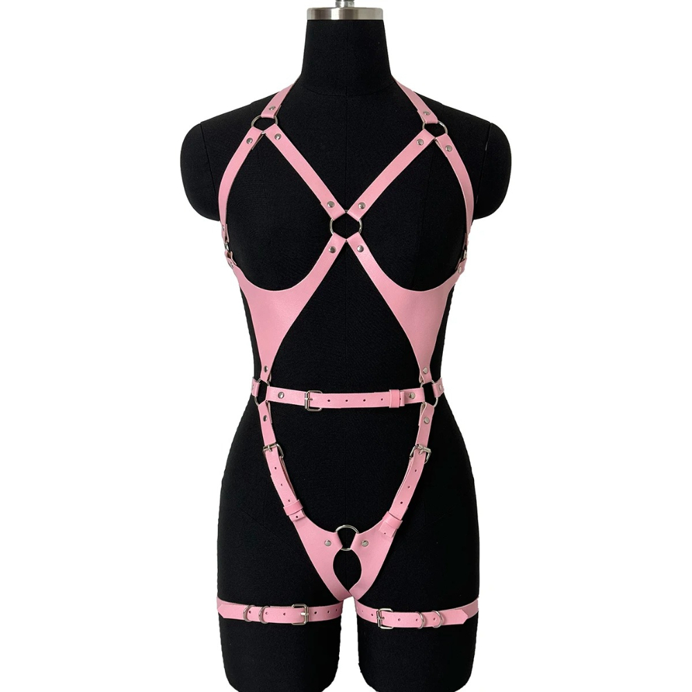 Women'S Fashion Harness - 여성용 패션 풀 바디 하네스 벨트