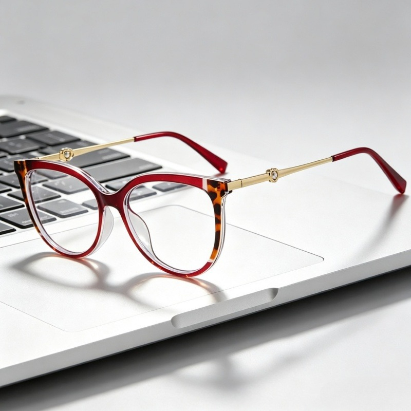 진주 하트 모양 캣아이 안경 여성용 INS 스타일 20 - Women'S Fashion Glasses Non Prescription 리뷰 및 가격