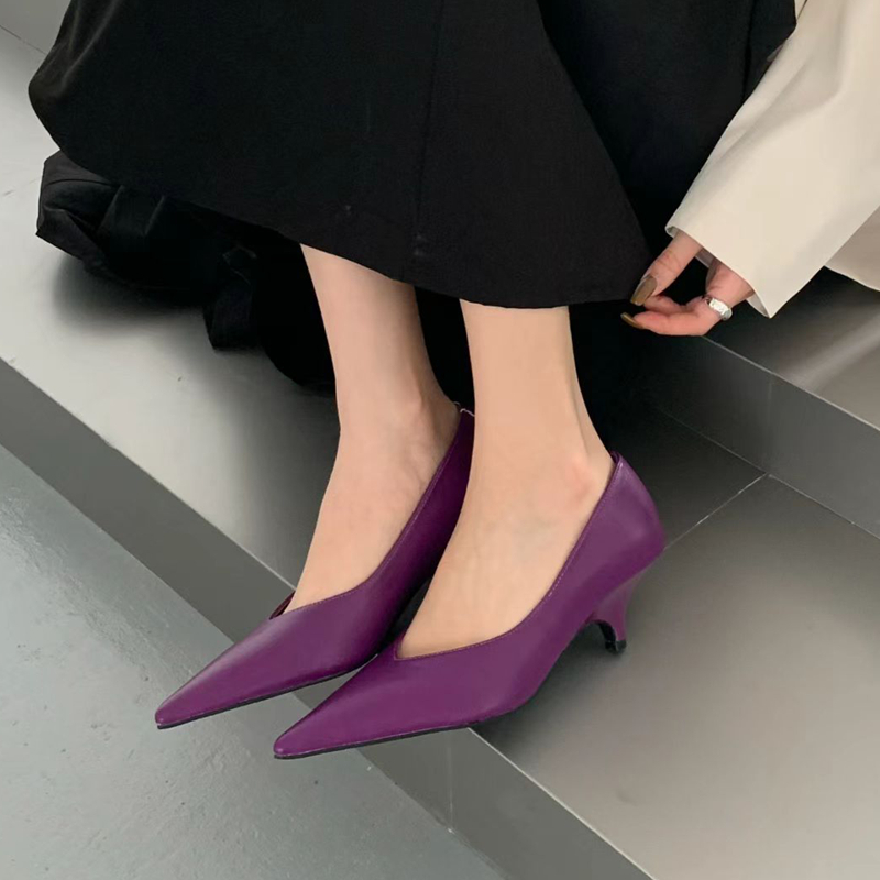 SUOJIALUN 2025 봄 신상 여성 펌프스 슈즈  - Women'S Fashion Walking Shoes 리뷰 및 가격