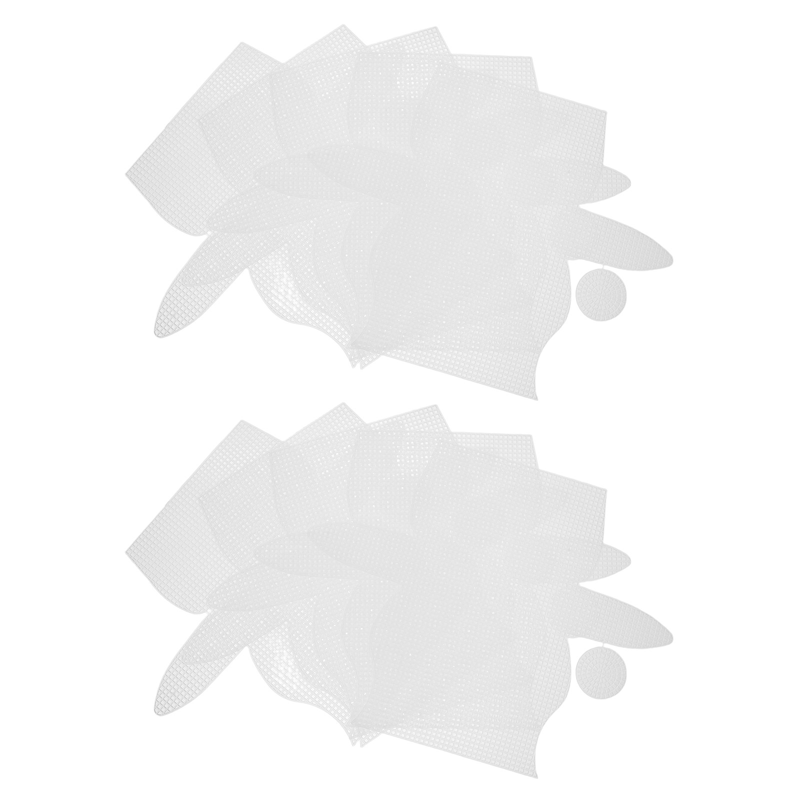 10개 플라스틱 캔버스 시트 가벼운 메쉬 소재 핸드백  - Canvas Tote Bag 리뷰 및 가격