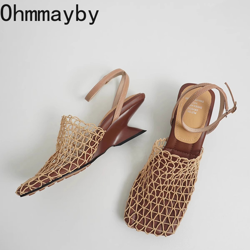디자이너 명품 속이 빈 여성 샌들 간결한 파티 드레스  - Women'S Fashion Designer Clothes 리뷰 및 가격