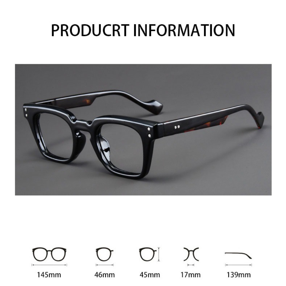 새로운 대형 프레임 안경, 남녀 공용 패셔너블한 사각  - Women'S Fashion Glasses Non Prescription 리뷰 및 가격