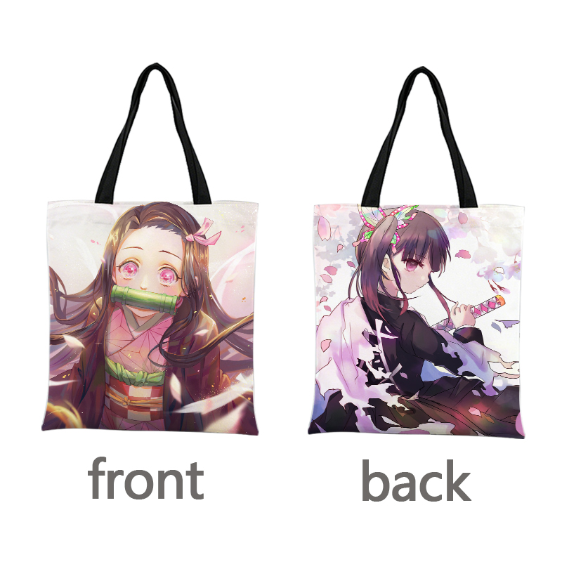 악마 슬레이어 카마도 네즈코 여성 핸드백 츠유리 카나와 - Canvas Tote Bag 리뷰 및 가격