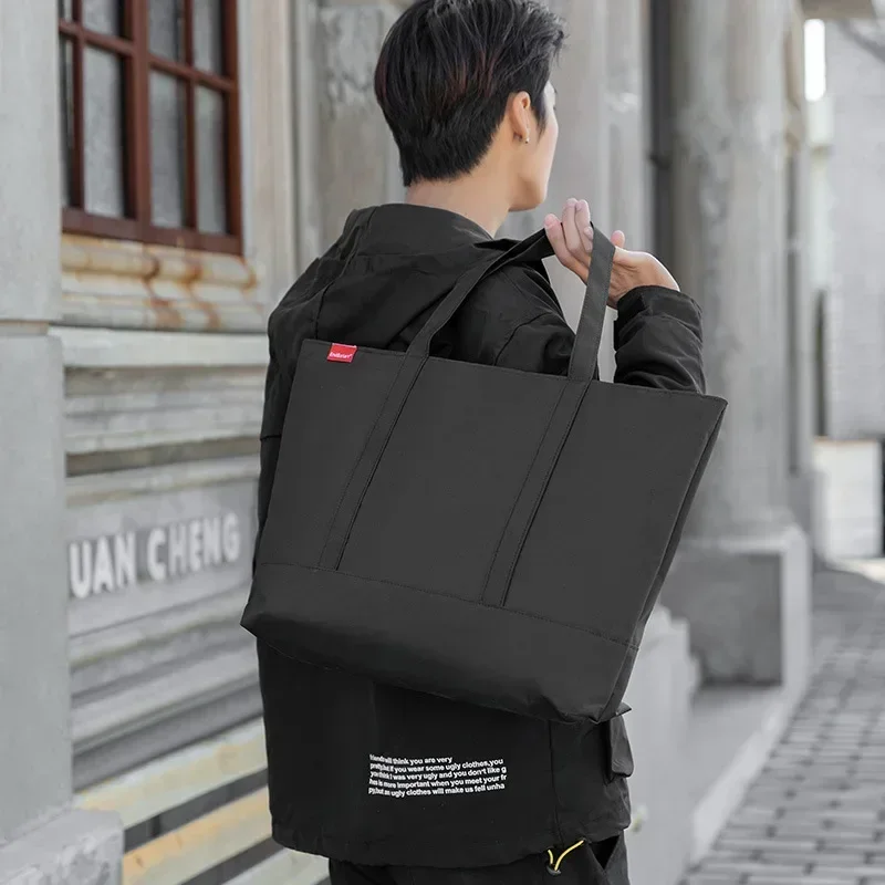 일본식 남성용 핸드백 캐주얼 캔버스 탑 핸들 가방 남성 - Canvas Tote Bag 리뷰 및 가격