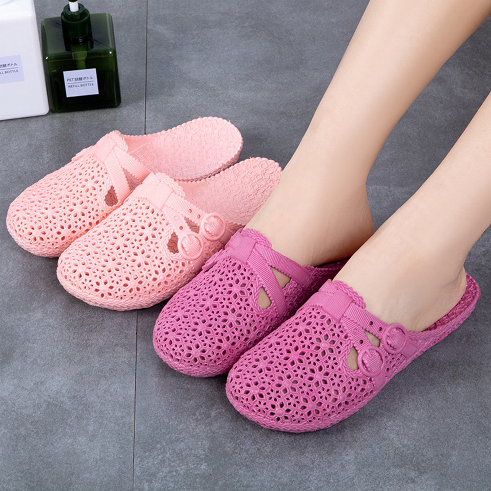 랩토 통기성 슬리퍼 여름 야외 천공 신발 홈 패션 캐주 - Women'S Fashion Walking Shoes 리뷰 및 가격