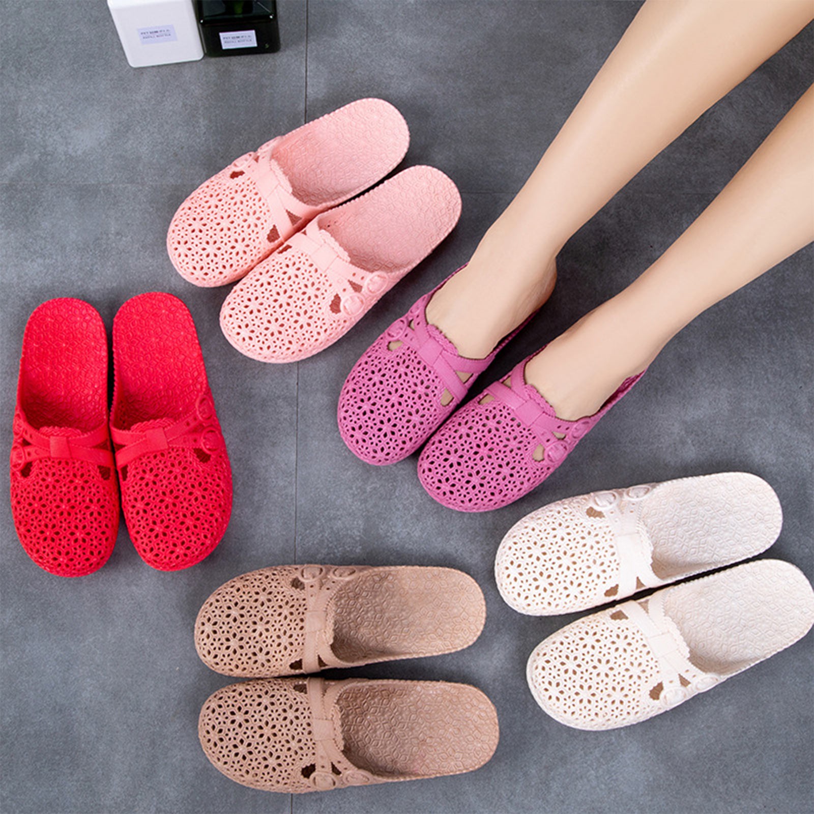 랩토 통기성 슬리퍼 여름 야외 천공 신발 홈 패션 캐주 - Women'S Fashion Walking Shoes 리뷰 및 가격