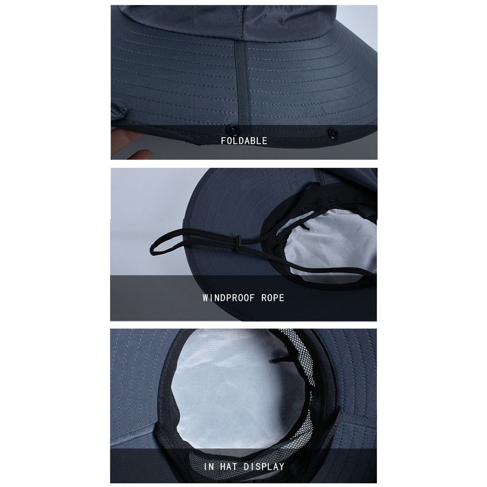 패션 의류 남성용 햇빛 가리개 모자 큰 챙 탈부착 가능 - Women'S Fashion Visor 리뷰 및 가격