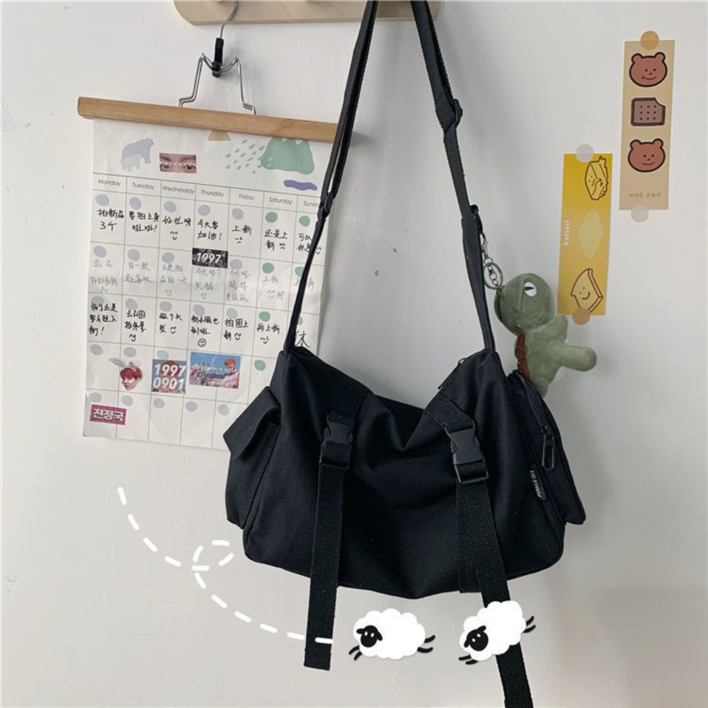 여성용 블랙 크로스 바디 백, 포켓 캔버스 디자인, 대 - Canvas Tote Bag 리뷰 및 가격