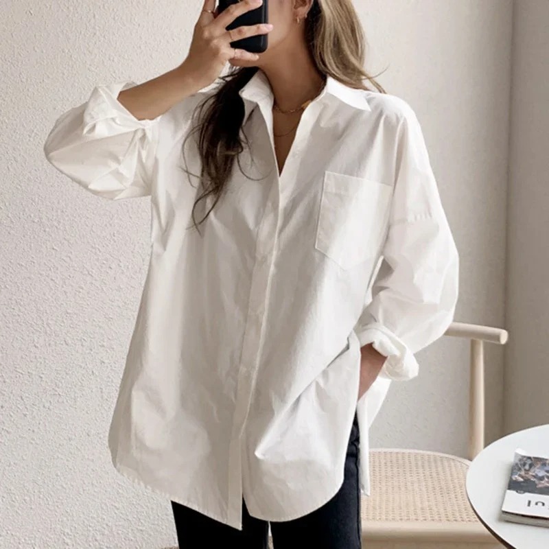2026 패션 신상 면 긴팔 여성 플러스 사이즈 셔츠  - Women'S Fashion Jersey 리뷰 및 가격