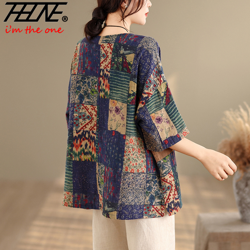 THHONE 플러스 사이즈 패션 여름 여성 블라우스 코 - Women'S Fashion Jersey 리뷰 및 가격