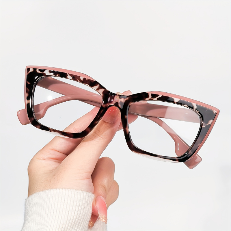 여성용 미니멀리스트 사각 프레임 안경 - 투명 AC 렌 - Women'S Fashion Glasses Non Prescription 리뷰 및 가격