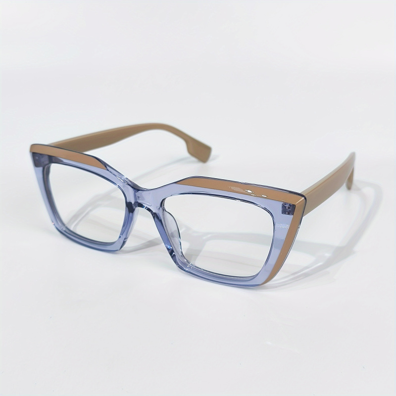 여성용 미니멀리스트 사각 프레임 안경 - 투명 AC 렌 - Women'S Fashion Glasses Non Prescription 리뷰 및 가격