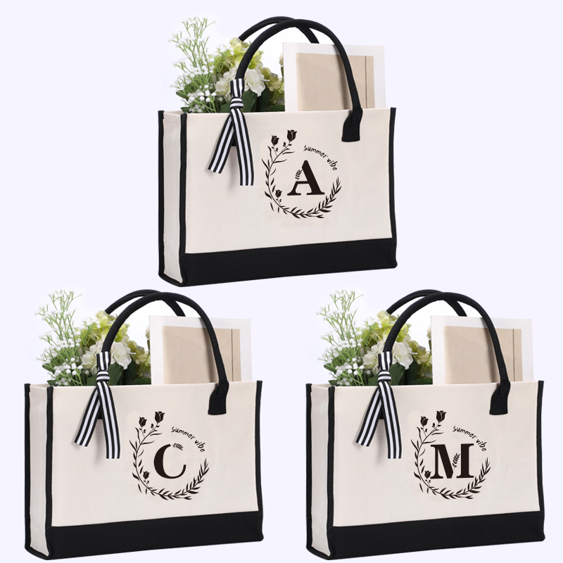 가죽 레터 프린트 토트백, 대용량 남성용 토트백, 패셔 - Canvas Tote Bag 리뷰 및 가격