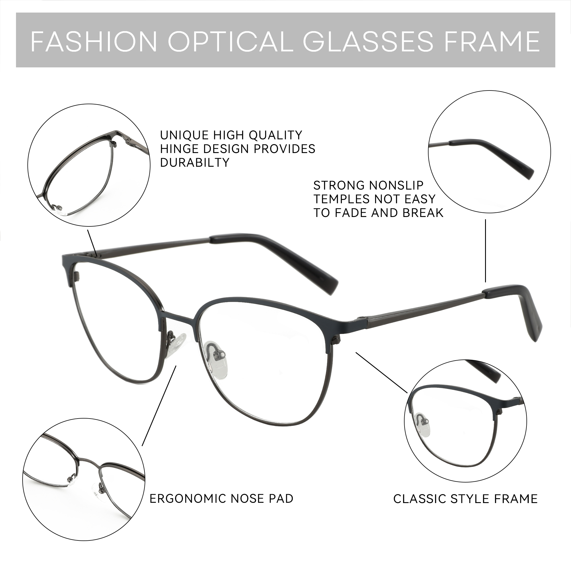 ZENOTTIC 패션 스퀘어 광학 안경 프레임 트렌드  - Women'S Fashion Glasses Non Prescription 리뷰 및 가격