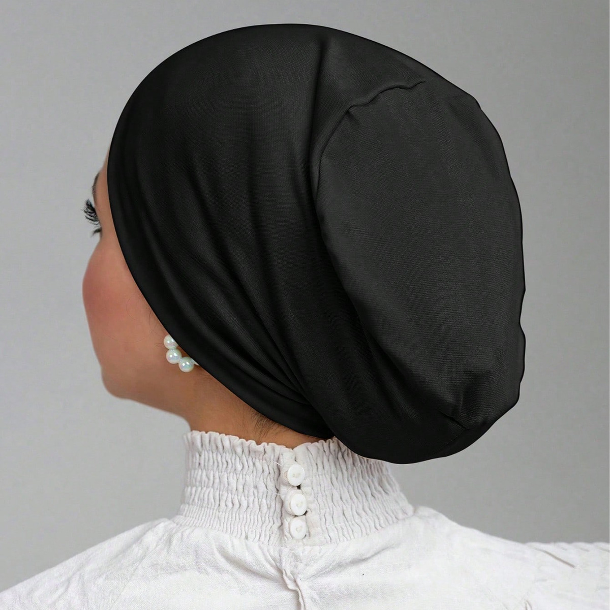 무슬림 여성용 핫 솔리드 코튼 모달 저지 히잡, 터번  - Women'S Fashion Visor 리뷰 및 가격