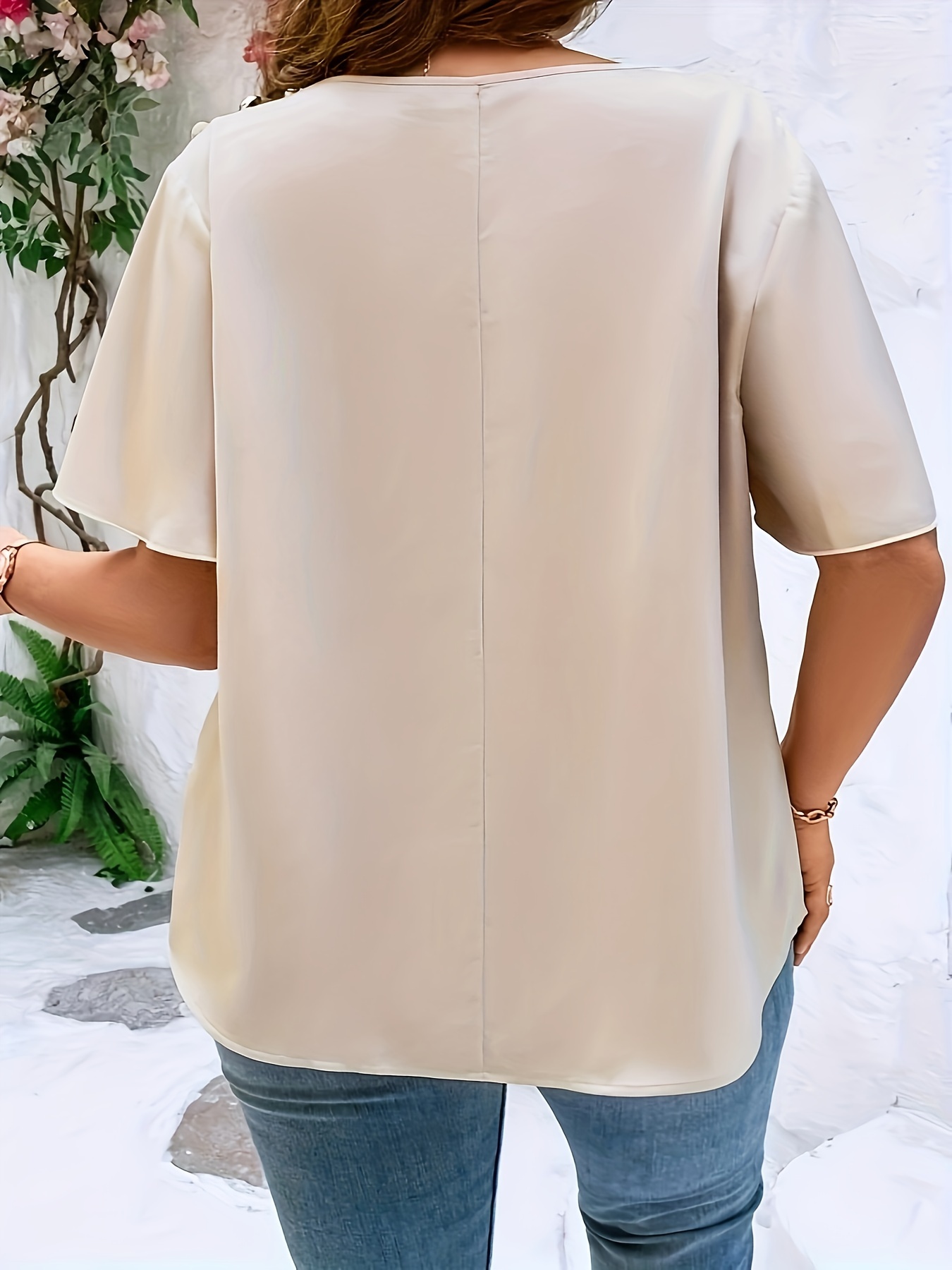 플러스 사이즈Temperament 블라우스 캐주얼 루즈 - Women'S Fashion Jersey 리뷰 및 가격