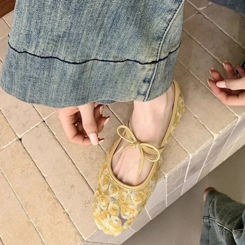 부드러운 뉴 차이니즈 로즈 메쉬 메리제인 슈즈 2026 - Women'S Fashion Walking Shoes 리뷰 및 가격