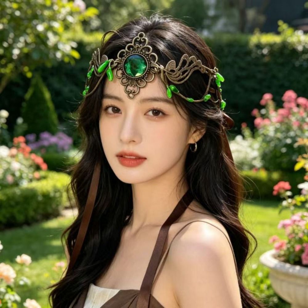 패션 포레스트 테마 엘프 왕관 판타지 주얼리 드레스 액 - Women Fashion Designer Dresses Photos 리뷰 및 가격