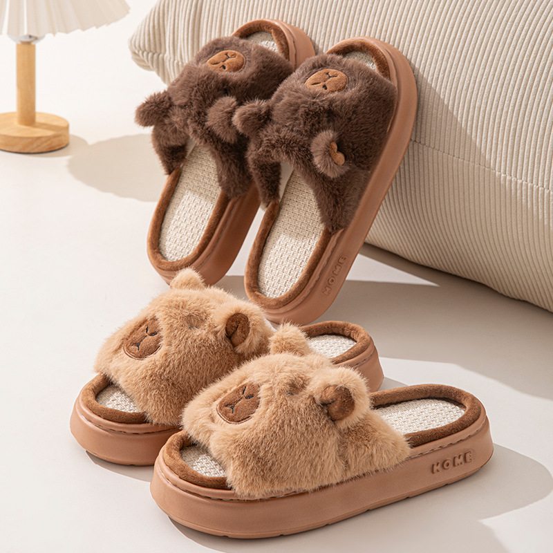 헴프 카툰 여성 슬리퍼 홈 플랫 캐주얼 봄 여름 럭셔리 - Women'S Fashion Walking Shoes 리뷰 및 가격