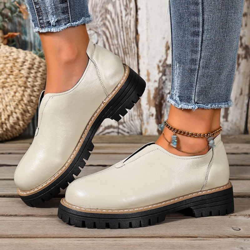 레트로 영국 스타일 여성화 봄 가을 굽 높은 싱글 슈즈 - Women'S Fashion Walking Shoes 리뷰 및 가격