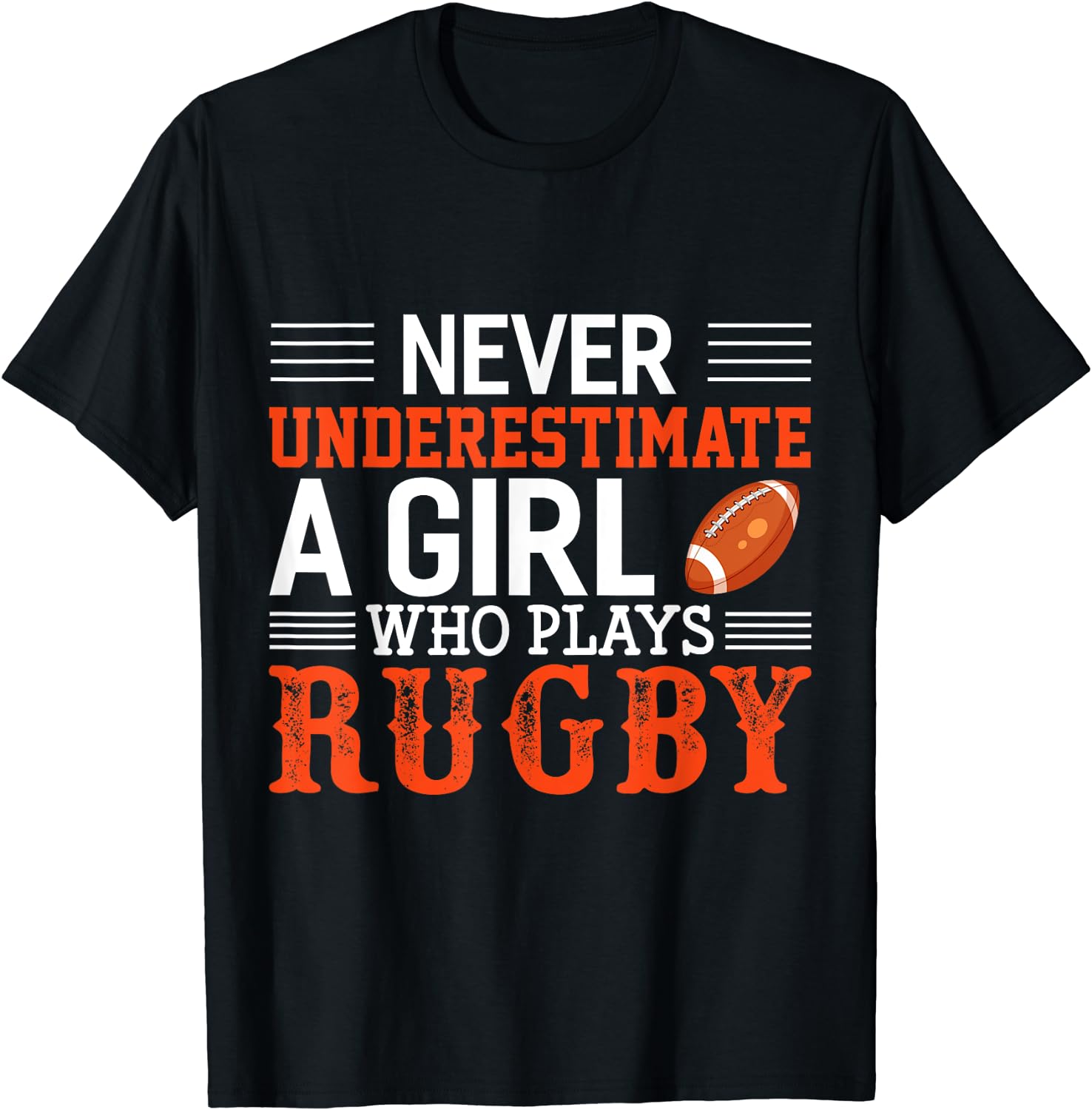 재미 있은 럭비는 결코 럭비 티셔츠를하는 소녀를 과소  - Women'S Fashion Rugby Top 리뷰 및 가격