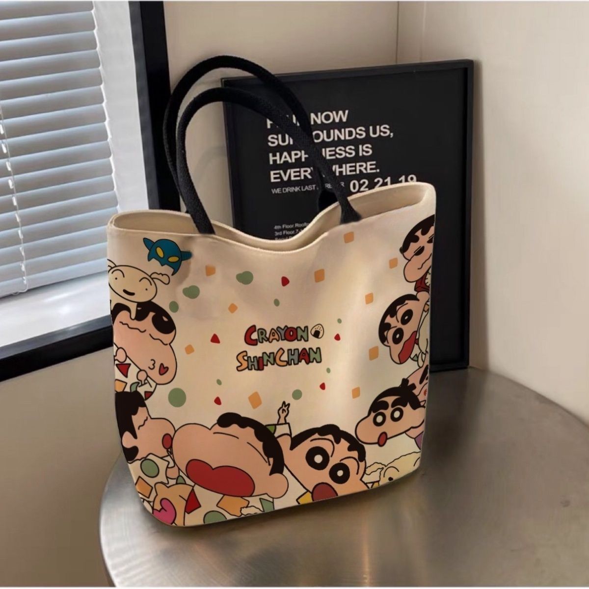 2026 새로운 크레용 신짱 캔버스 토트 백 대용량 여 - Canvas Tote Bag 리뷰 및 가격