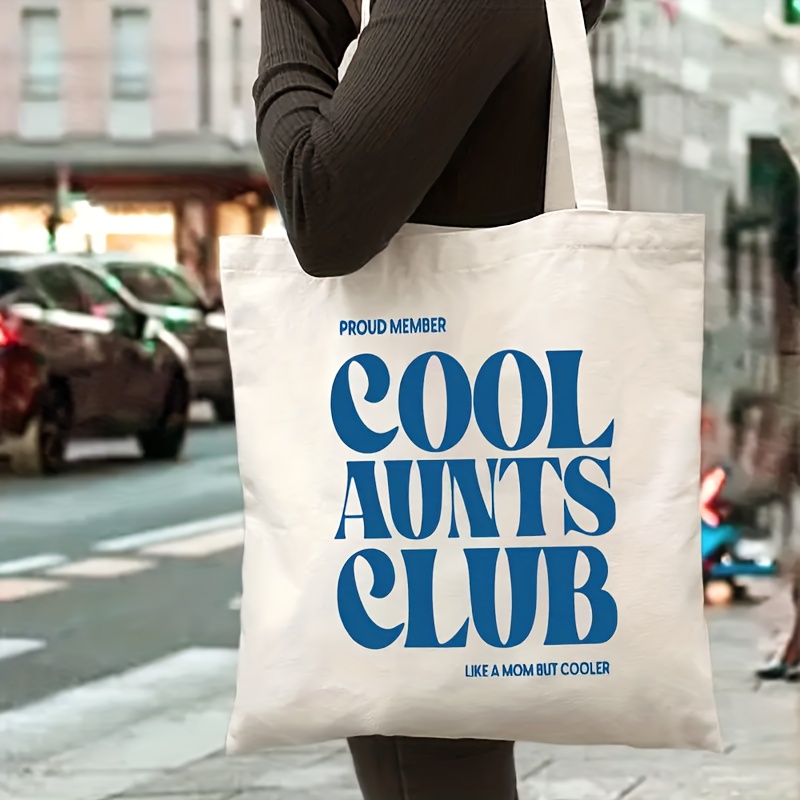 Cool Aunts Club 토트 백 여성용 숄더백 대 - Canvas Tote Bag 리뷰 및 가격