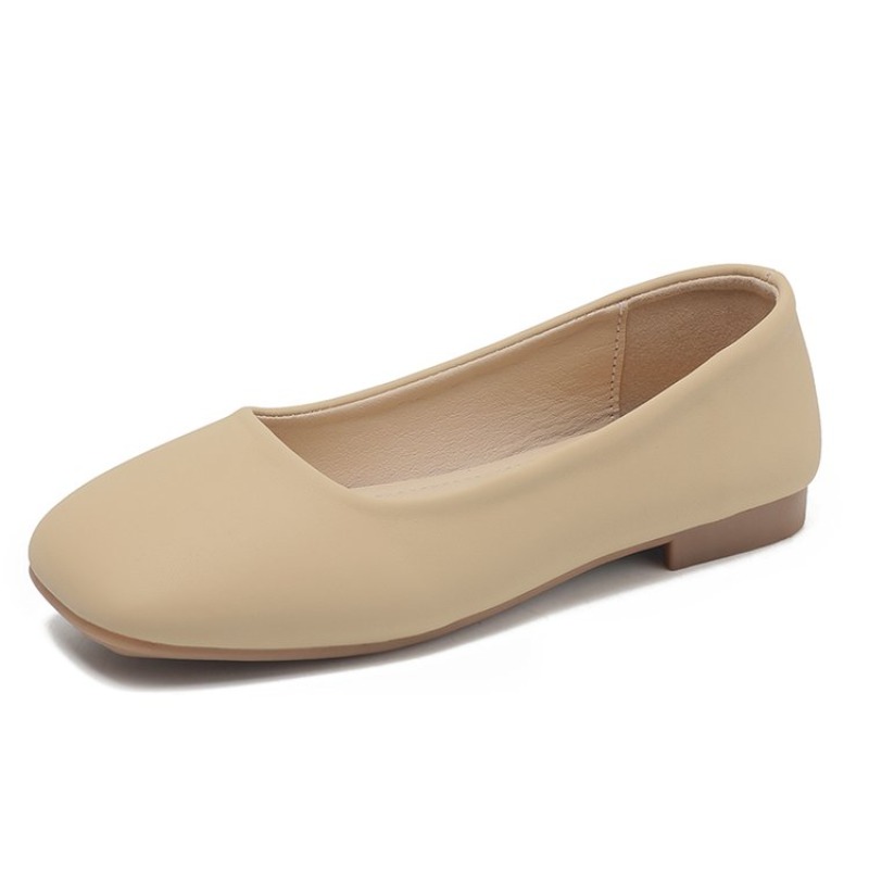 여성 플랫 슈즈 스퀘어 토 발레 플랫 미니멀리스트 얕은 - Women'S Fashion Walking Shoes 리뷰 및 가격