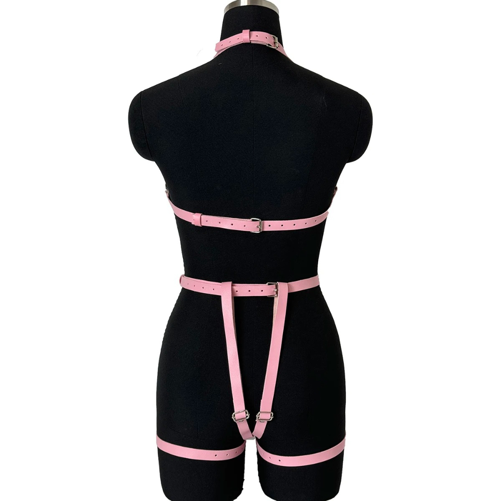 여성용 패션 풀 바디 하네스 벨트 PU 가죽 조절 가능 - Women'S Fashion Harness 리뷰 및 가격